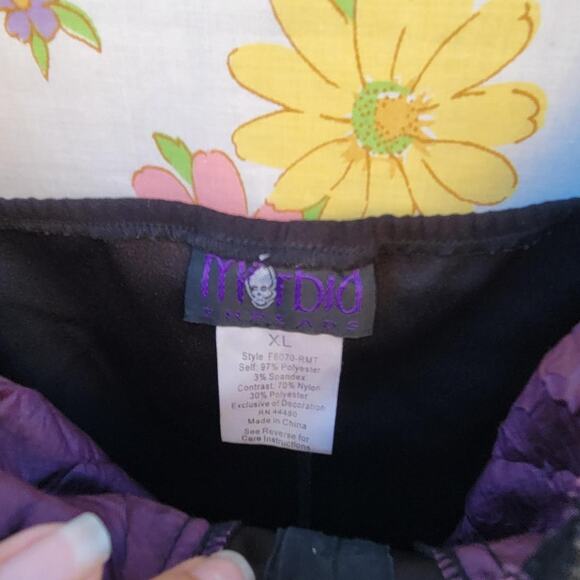 Morbid threads black and purple - Picture 3 of 4